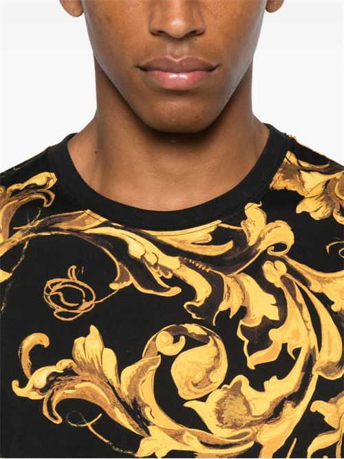 T-shirt uomo maniche corte Versace jeans Couture | 79GAH6S0JS515G89